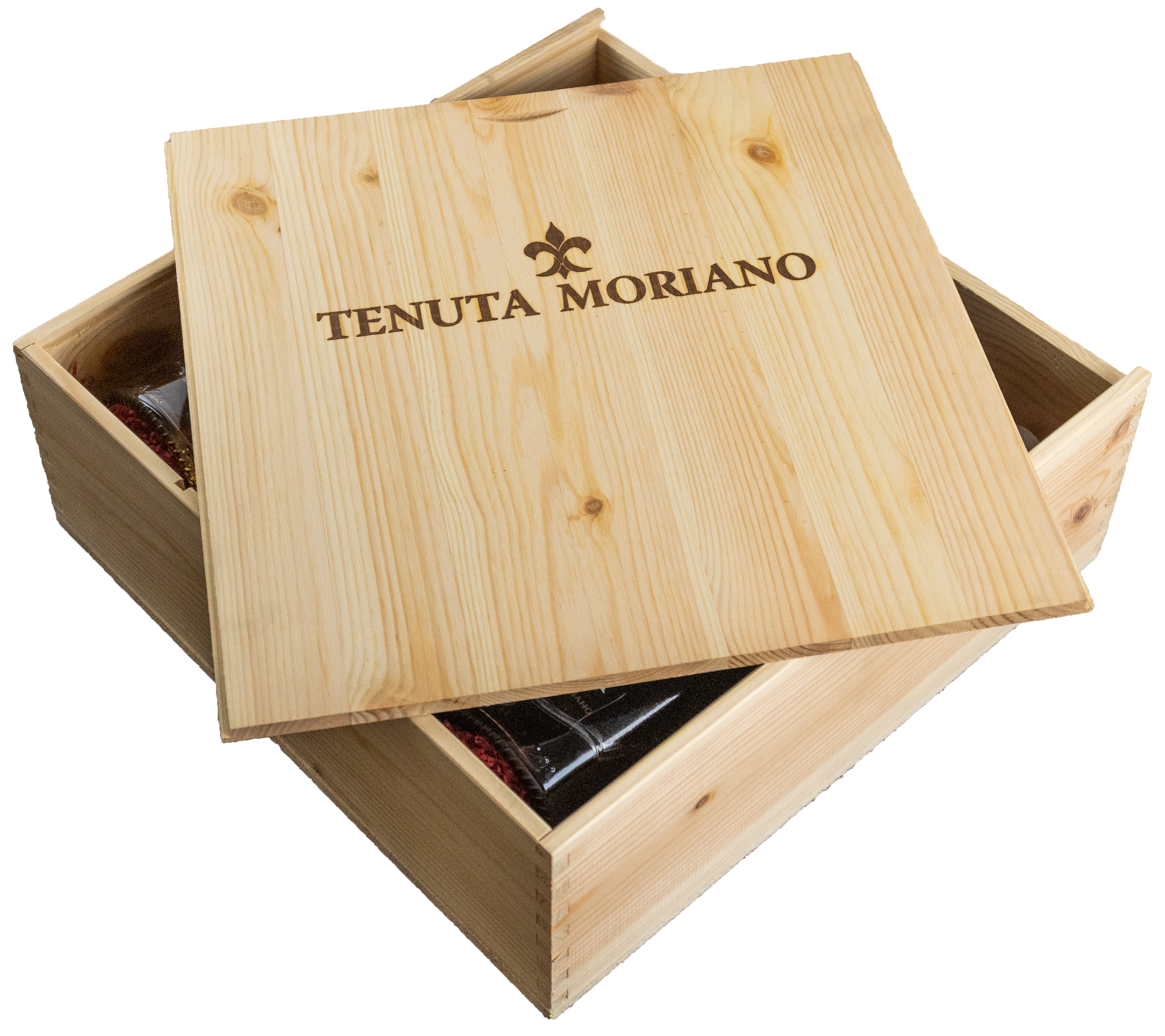Cassetta in legno da 3 bottiglie